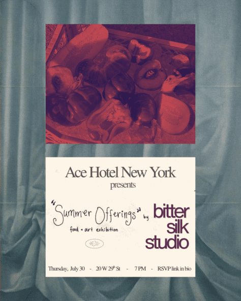 Summer offerings by bitter silk studio with Ace Hotel Partnership