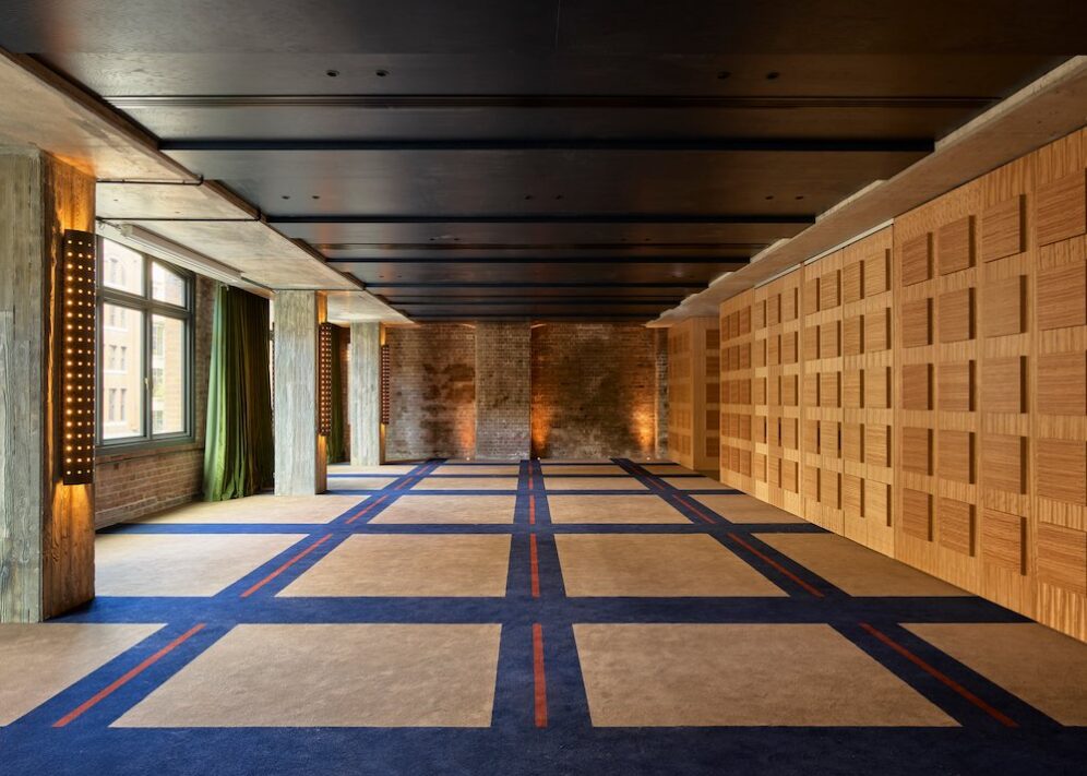 Brick - hallway